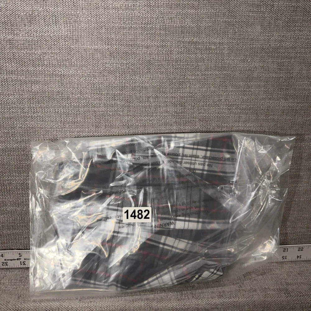 Dennis Uniform Skort Girls G12 Green Plaid Good Side Zip Pleated Built-in Shorts